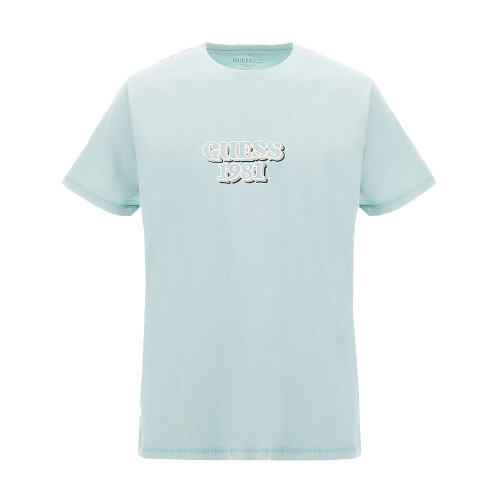 Guess Ανδρική κοντομάνικη μπλούζα Embro Box Logo Tee